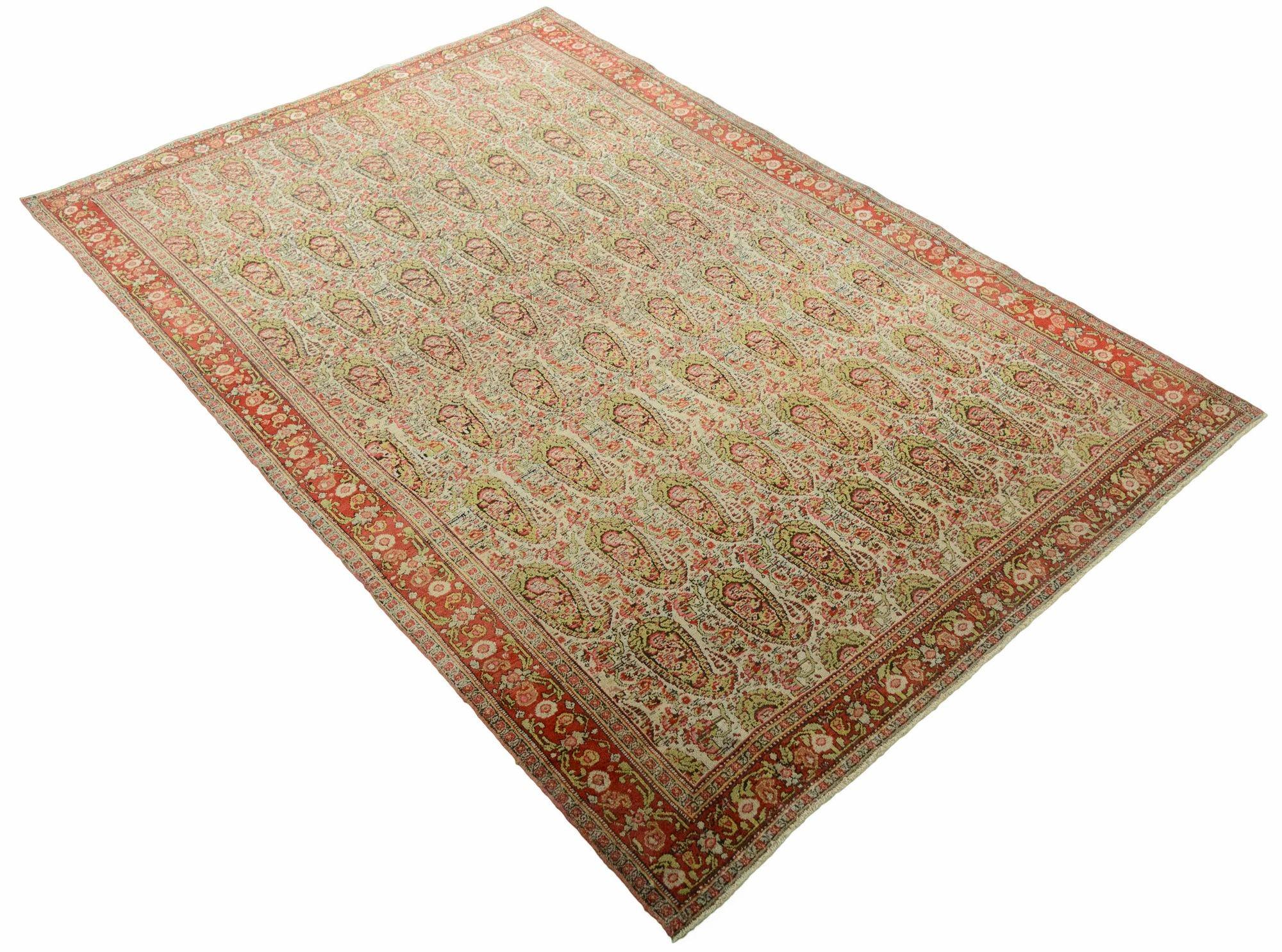 Early 20th Century Antique Senneh Rug 2.02m x 1.36m For Sale