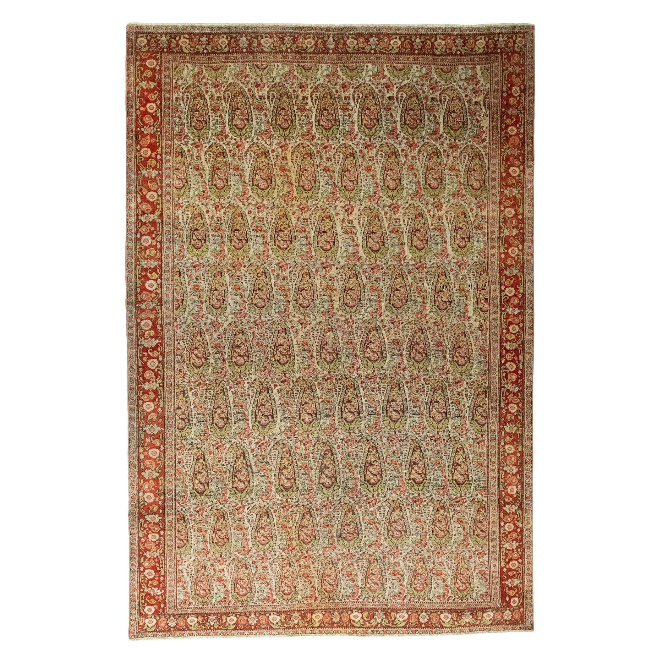 Antique Senneh Rug 2.02m x 1.36m