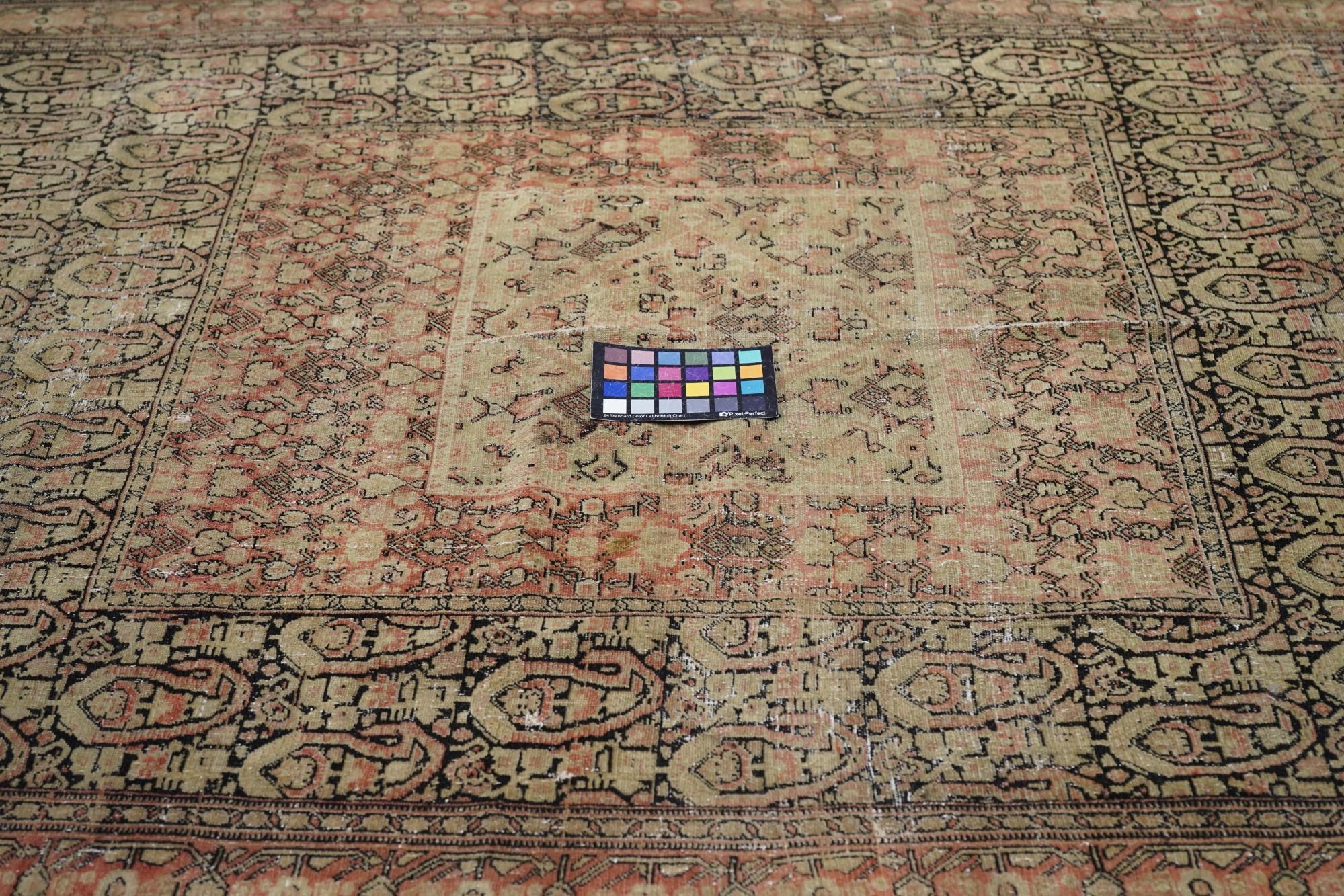 Antique Senneh Rug 3'3'' x 5'6'' For Sale 3