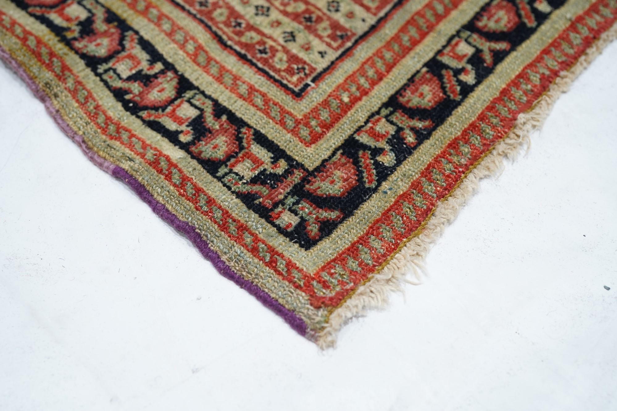Persian Antique Senneh Rug For Sale