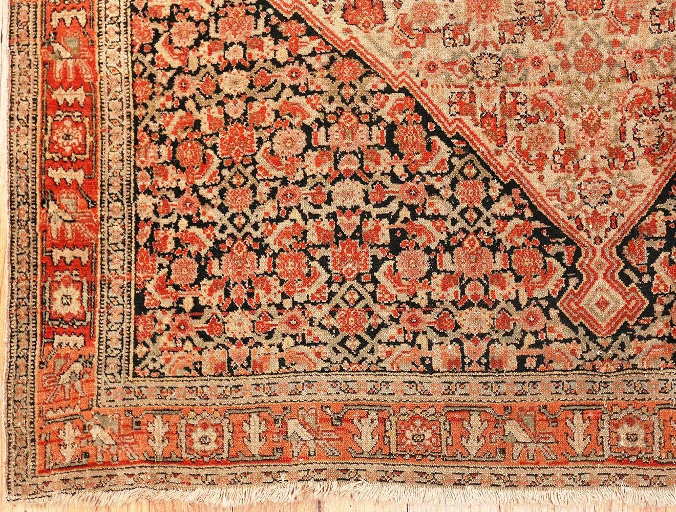 20th Century Antique Persian Senneh Runner. Size: 3 ft 10 in x 19 ft 2 in (1.17 m x 5.84 m)