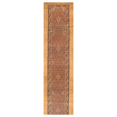 Antique Serab Persian Runner Rug. 3 ft 6 in x 15 ft 9 in