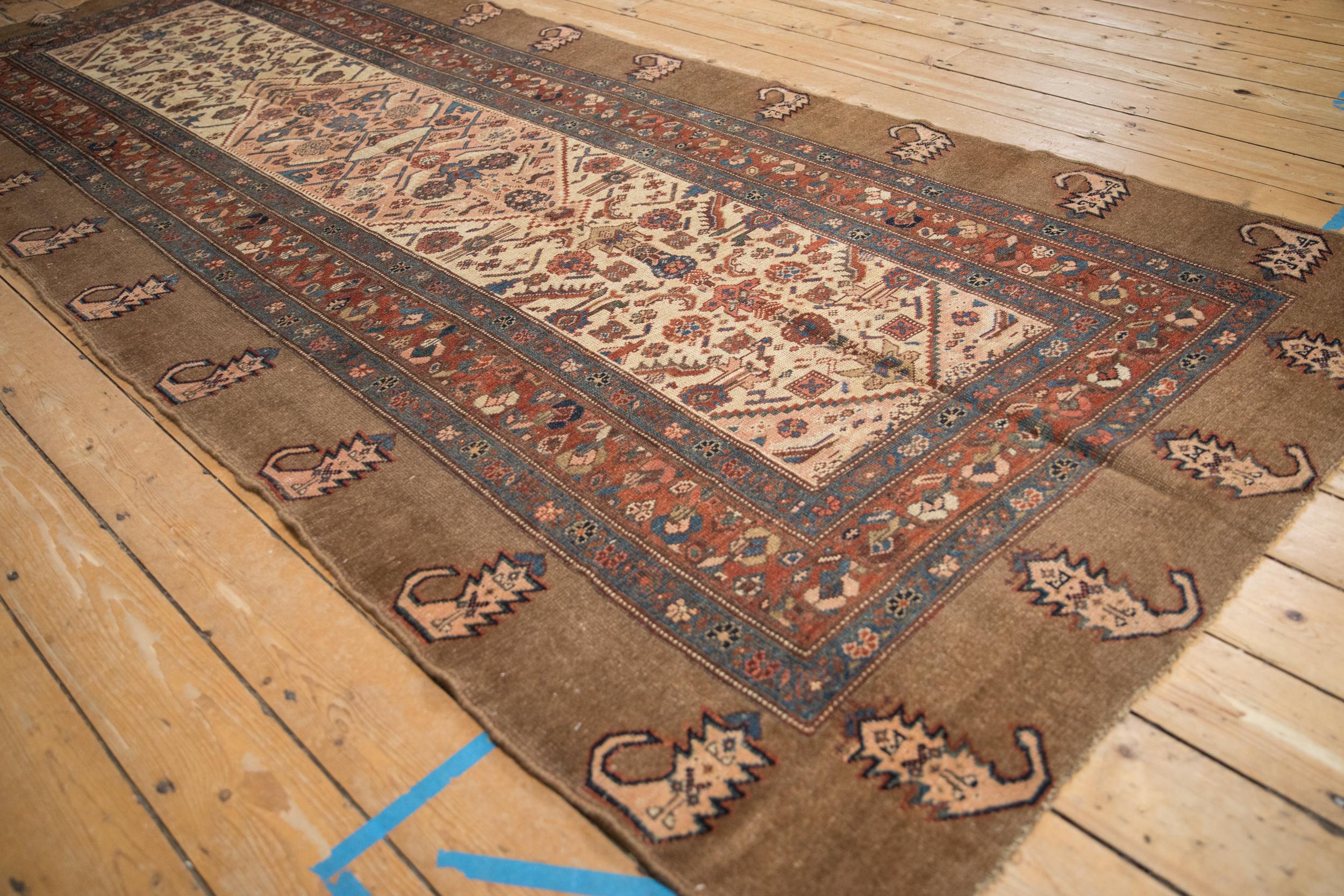 Islamico Tappeto antico Serab Runner in vendita