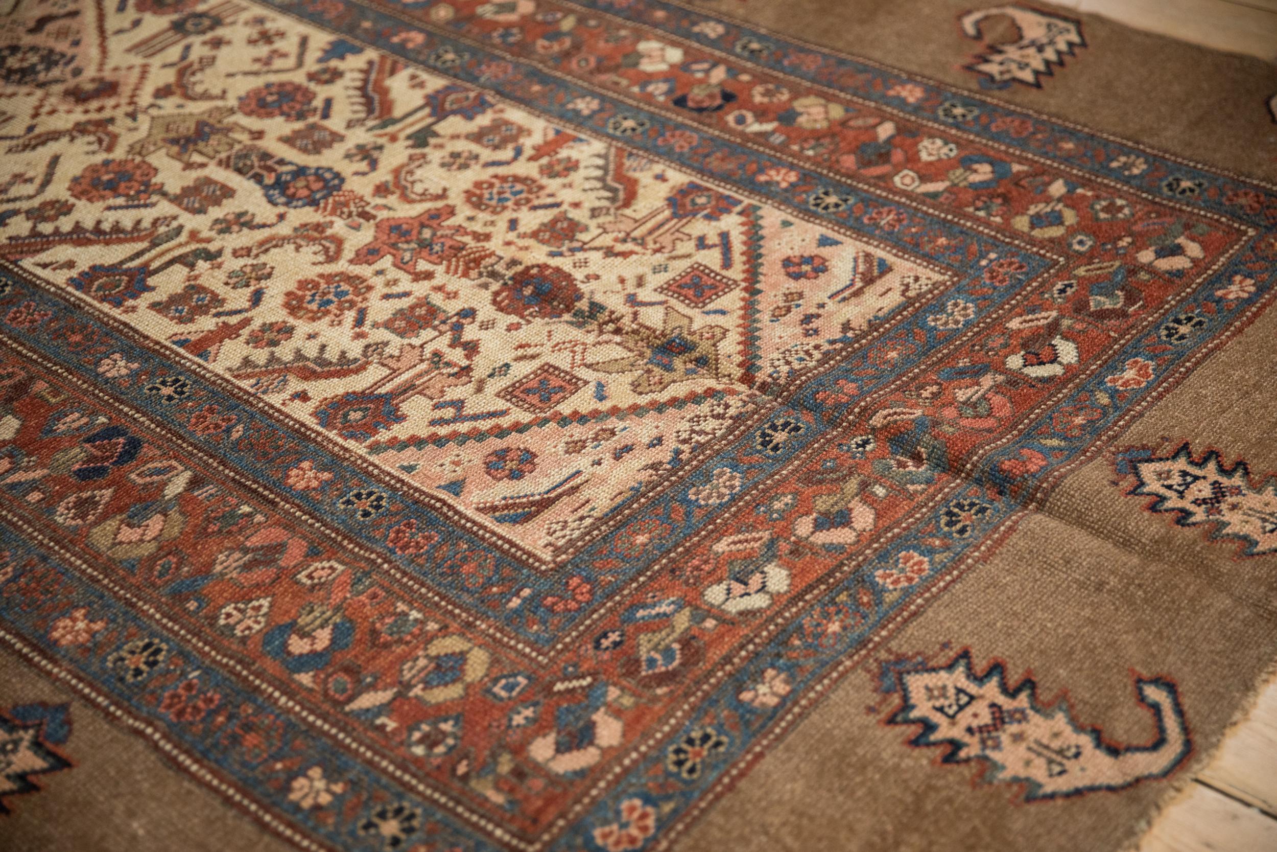 Persiano Tappeto antico Serab Runner in vendita