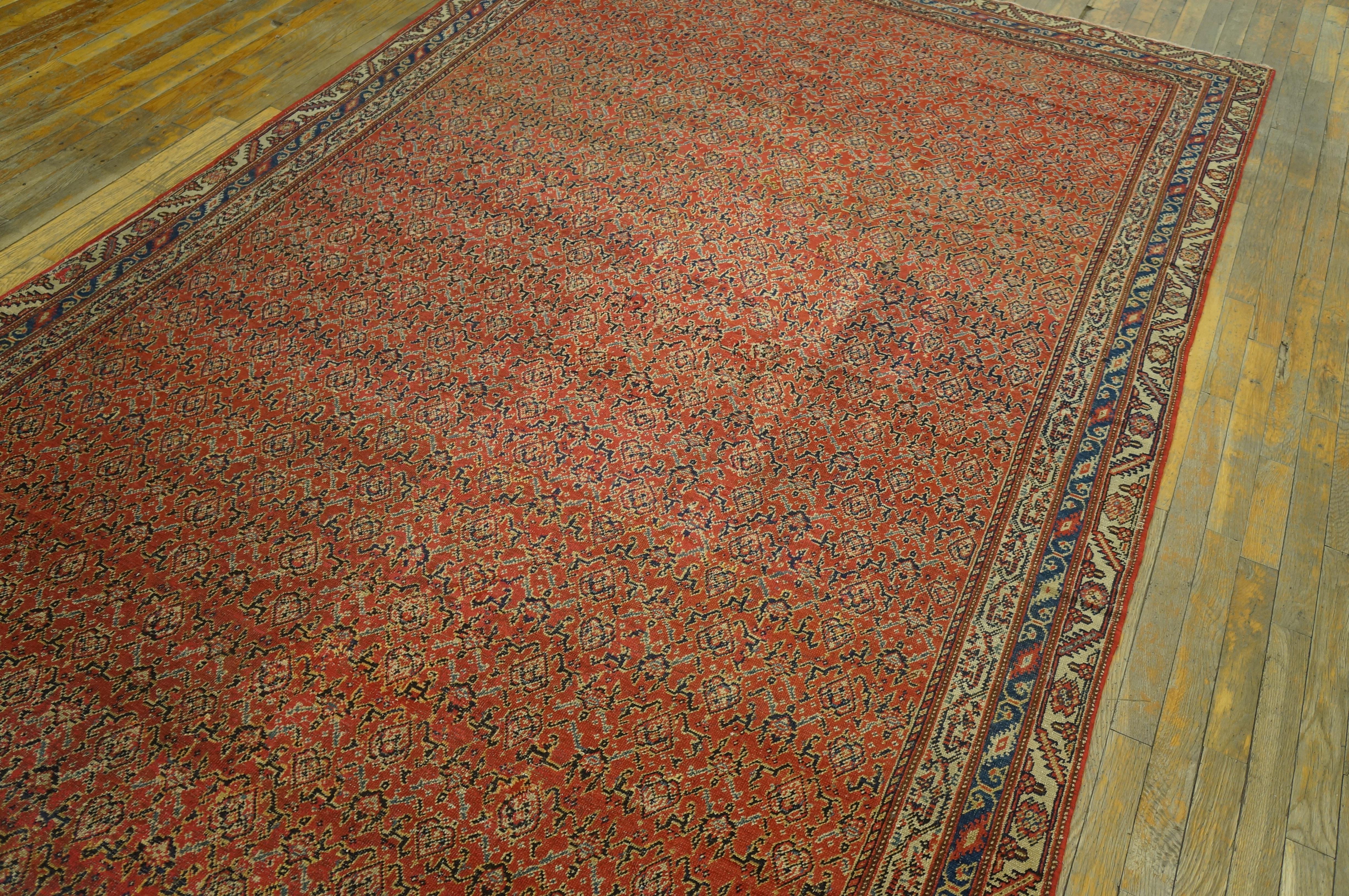 Persian Antique Seraband Rug For Sale