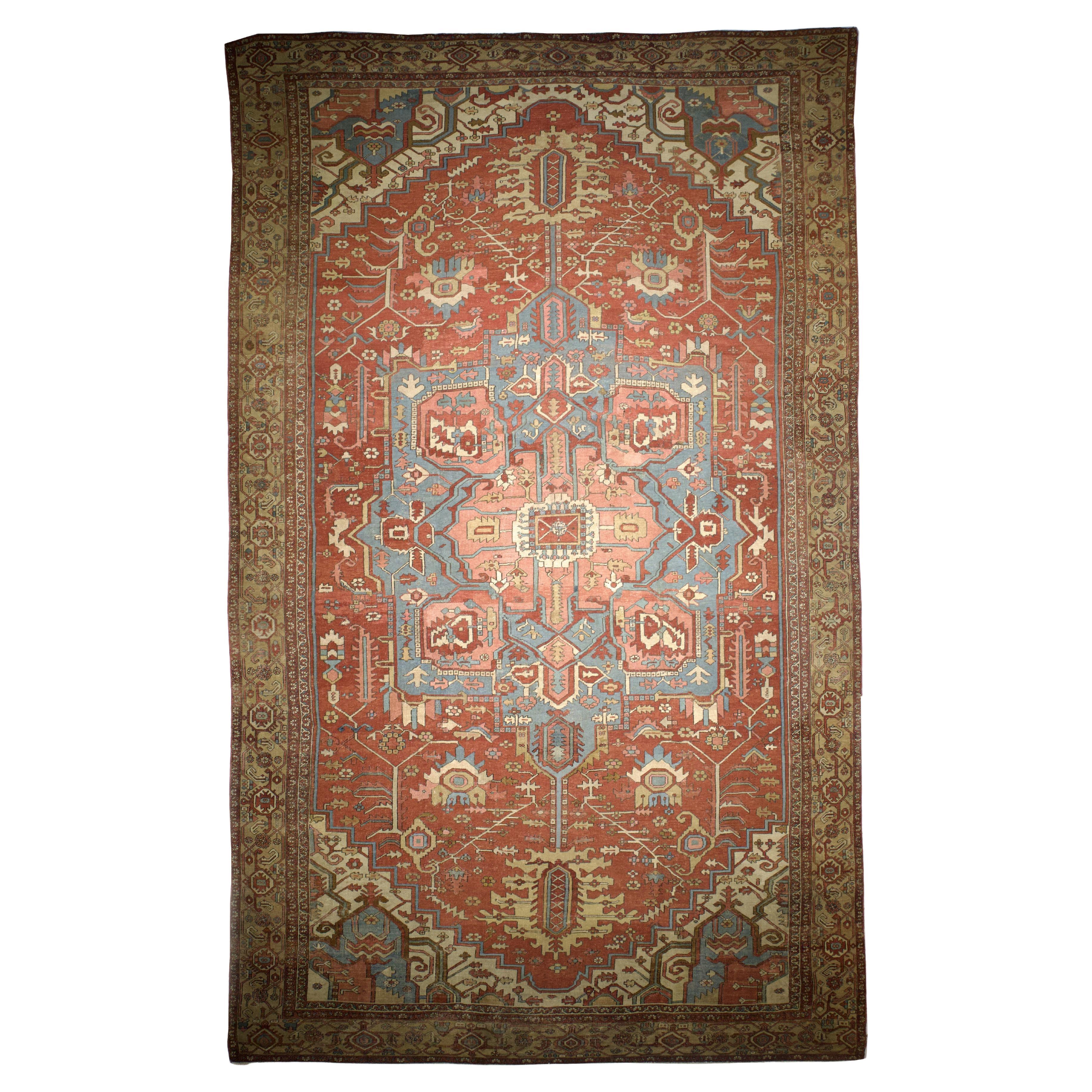 Alfombra Serapi Antigua 11'0'' x 18'6''