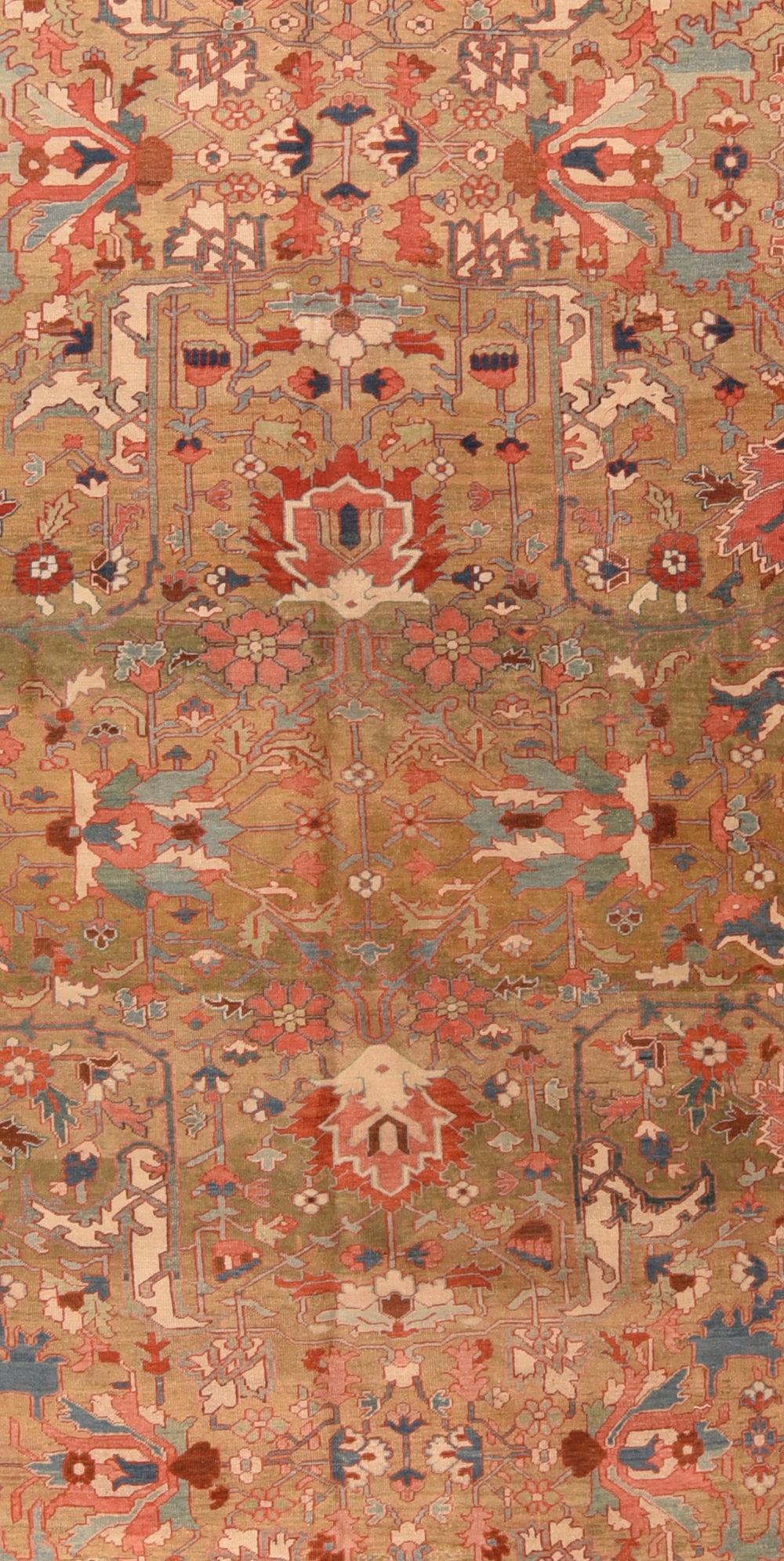 Antiker Serapi-Teppich 11'6'' x 15'0'' aus Serapi im Angebot 2