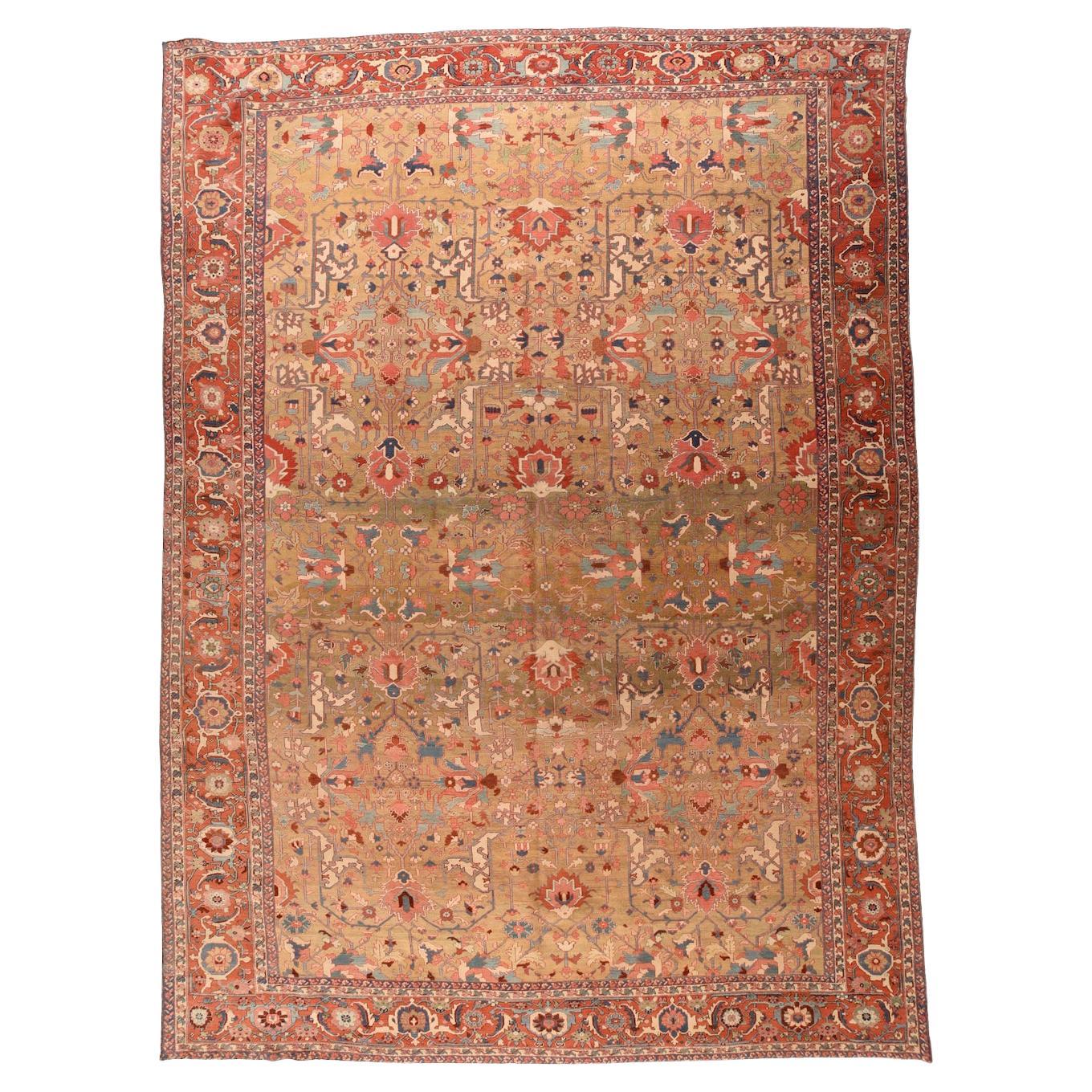 Antique Serapi Rug 11'6'' x 15'0''