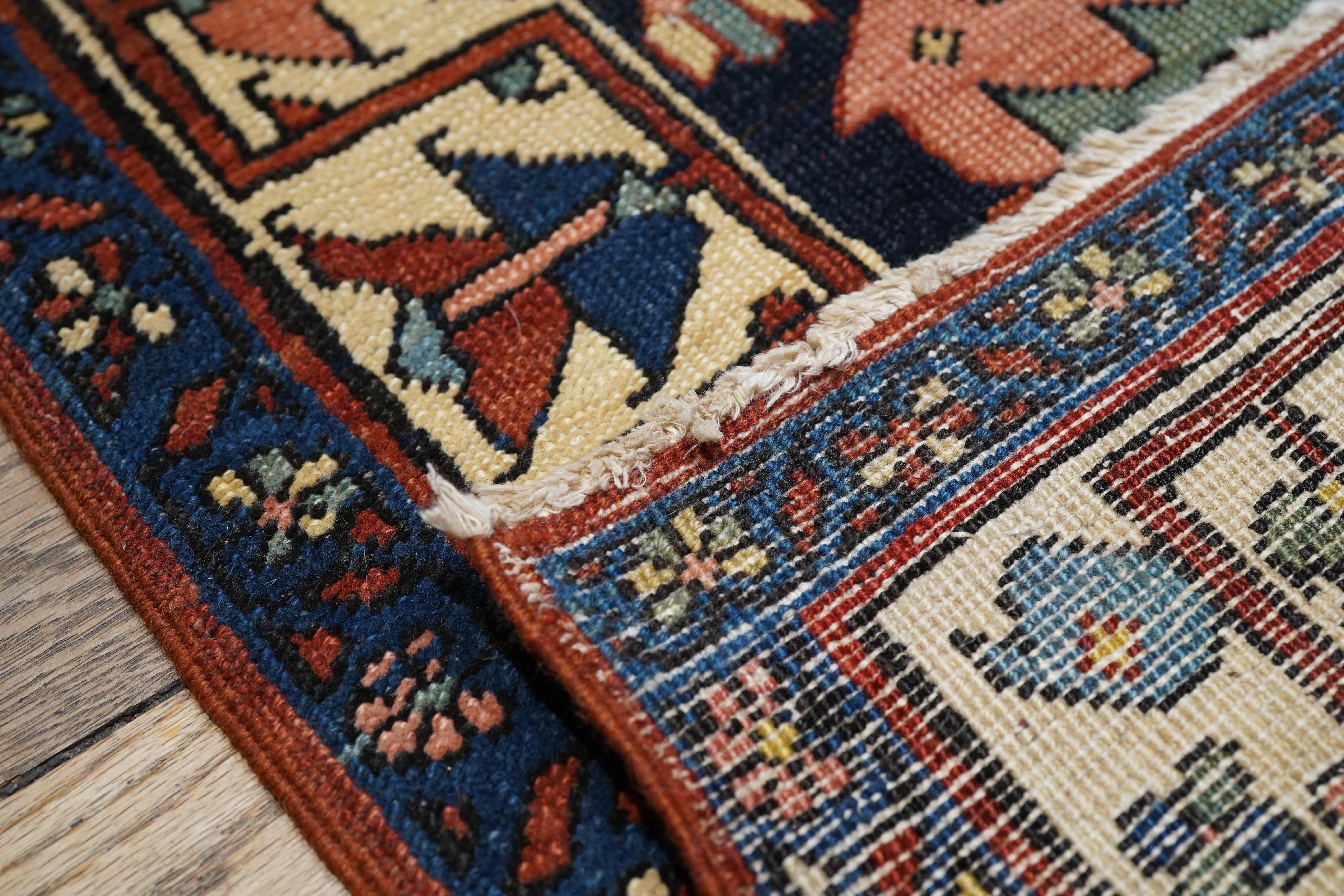 Tapis Serapi ancien 11'7'' x 19'4'' en vente 2