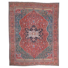 Antique Serapi Rug - 19th Century Serapi Rug, Antique Rug