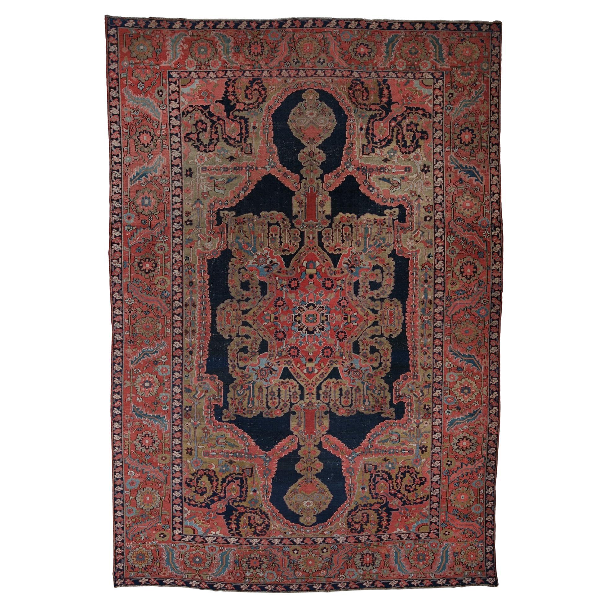 Antique Serapi Rug - 19th Century Serapi Rug, Antique Rug For Sale