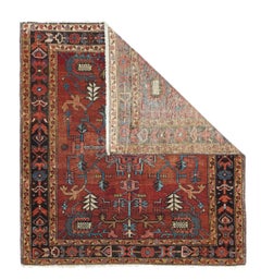 Antiker Serapi-Teppich 3'11'' x 4'3''