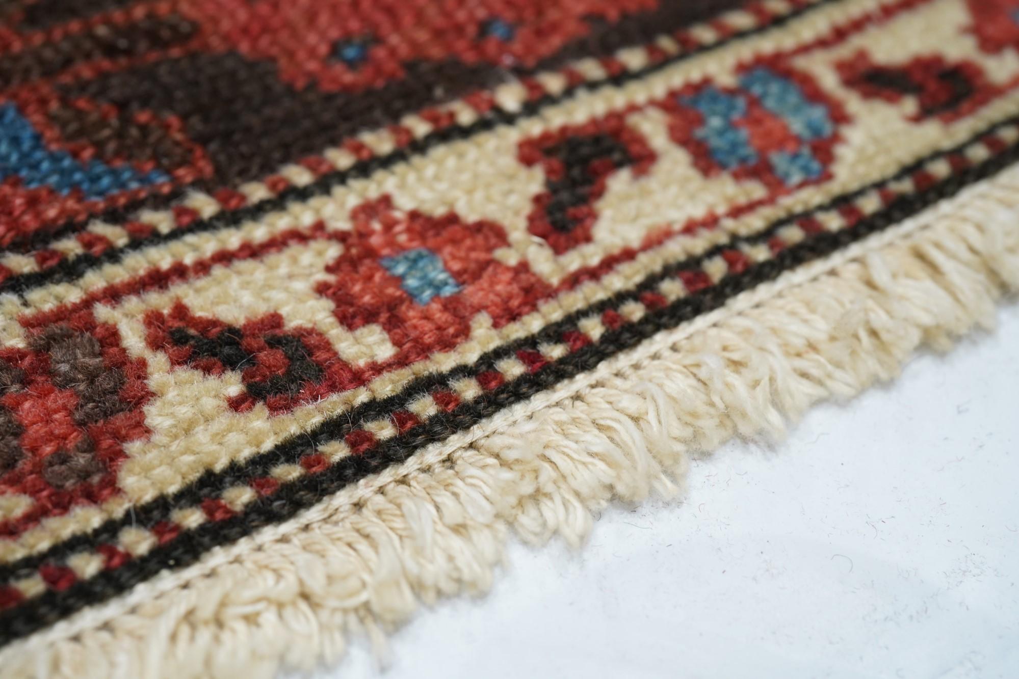 Wool Antique Serapi Rug For Sale