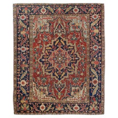Antiker Serapi-Teppich 4'10'' x 6'0''