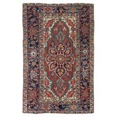 Antique Serapi Rug 4'5'' x 6'9''