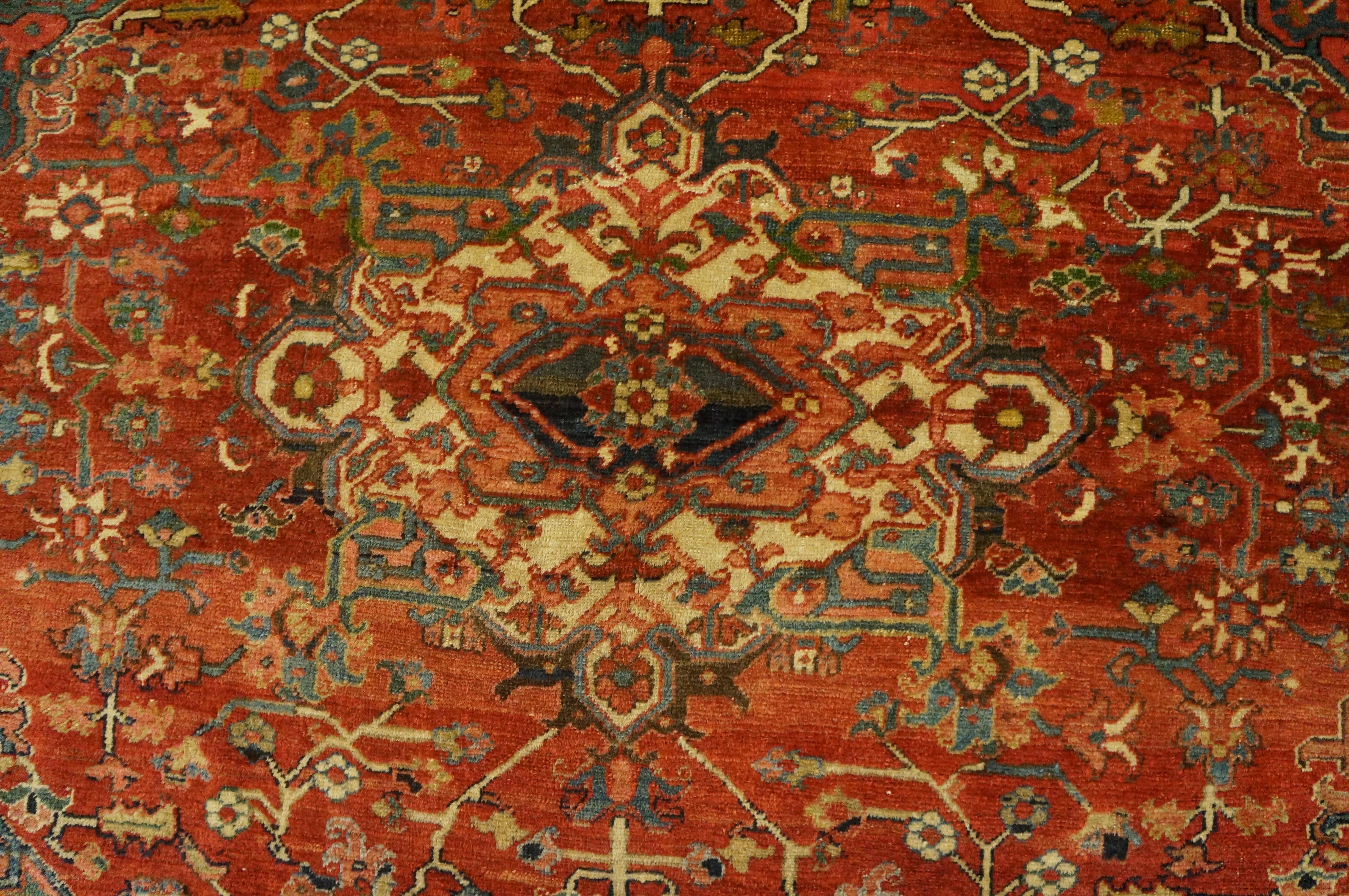 antique serapi rugs for sale