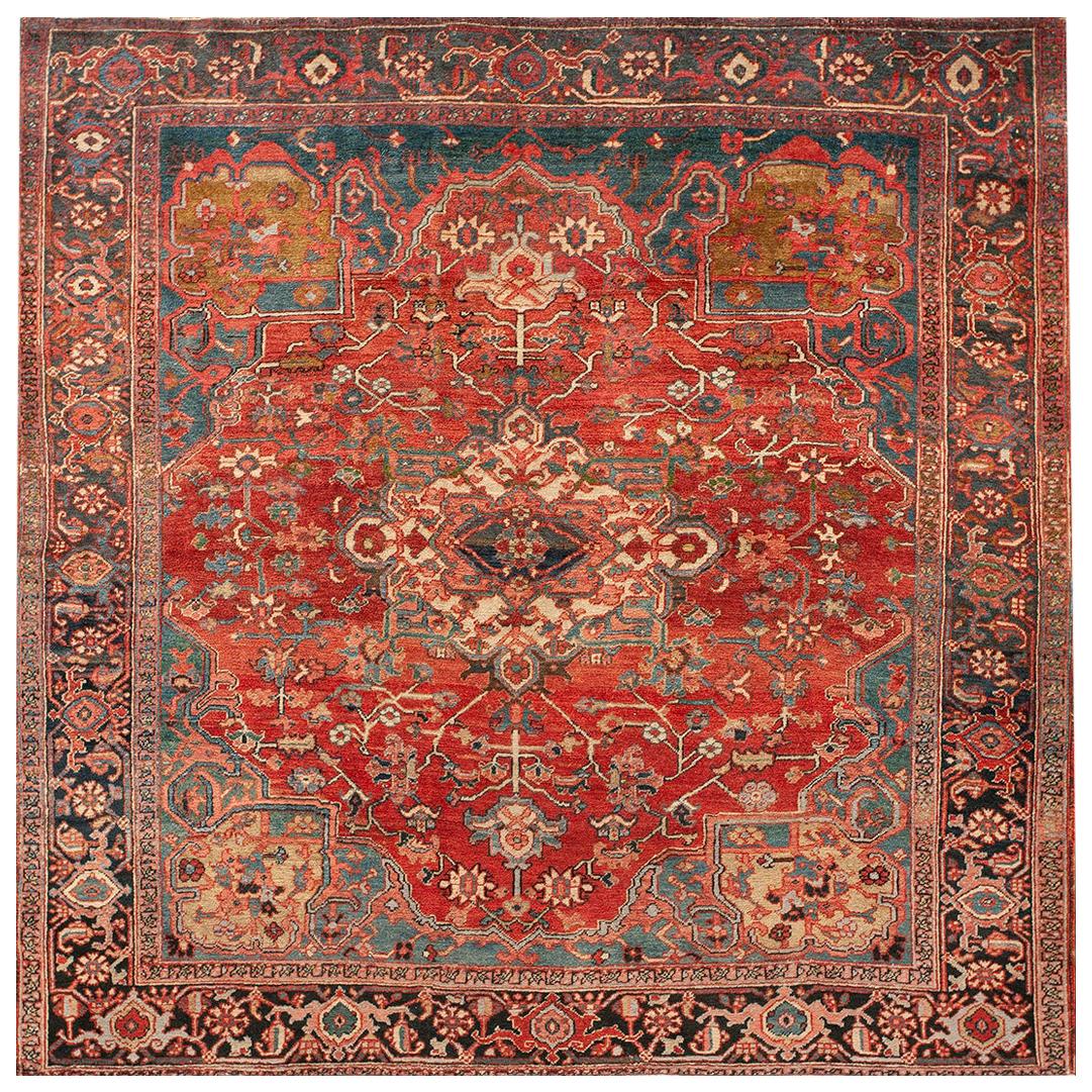 Antique Serapi Rug