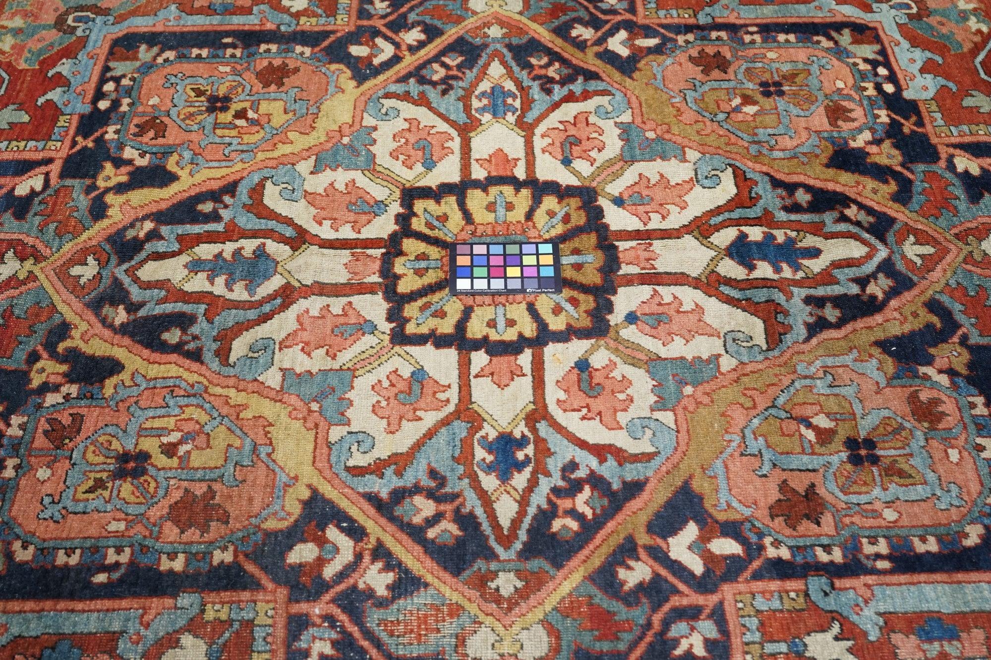 Alfombra Serapi Antigua 9'9'' x 13'6'' en venta 2