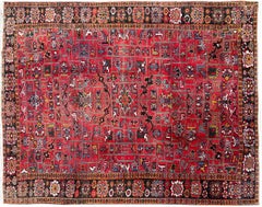 Antique Serapi Rug Antique Persian Heriz Serapi 9x12 Handmade Persian Rug 9x11