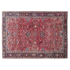 Antique Serapi Rug Antique Persian Heriz Serapi Rug Handmade Persian Rug 8x11