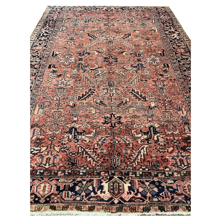 Antique Serapi Rug Antique Persian Heriz Serapi Rug Handmade Persian