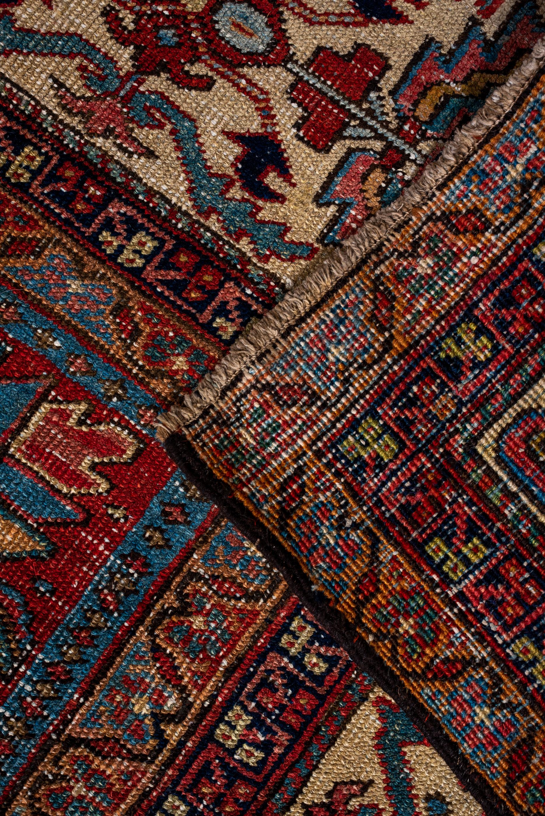 20th Century Antique Serapi Rug, circa Early 1900s For Sale