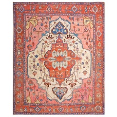 Late 19th Century NW Persian Serapi Carpet ( 9'10" x 11'10 - 300 x 360 cm )