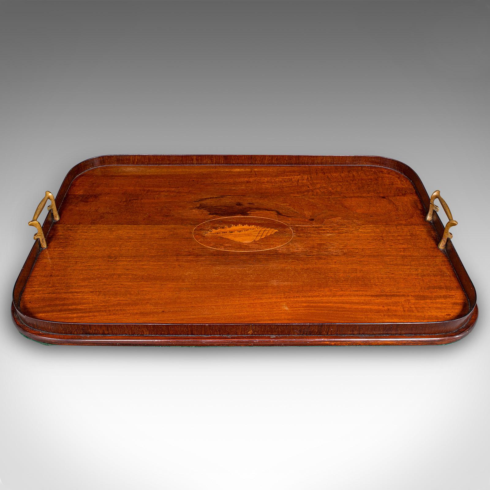 Édouardien Antique Serving Platter, English Afternoon Tea Tray, Georgian Revival, Edwardian en vente