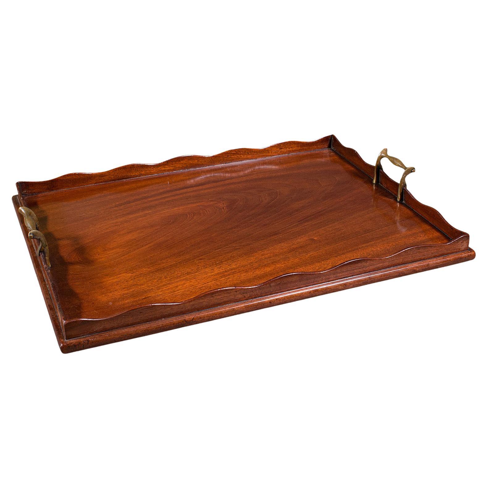 Antique Serving Tray, English, Breakfast, Afternoon Tea, Victorian, Circa 1870