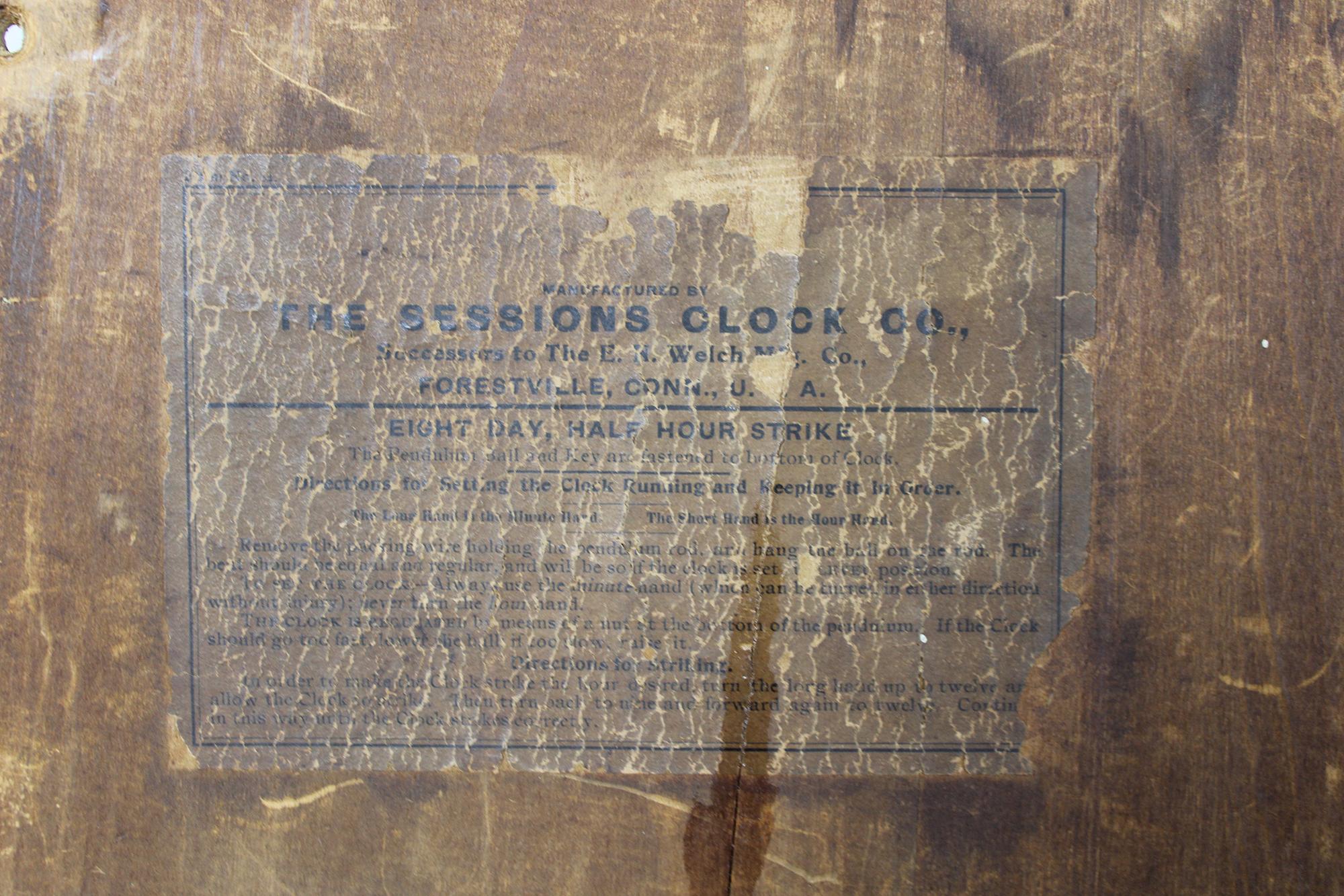 sessions clock