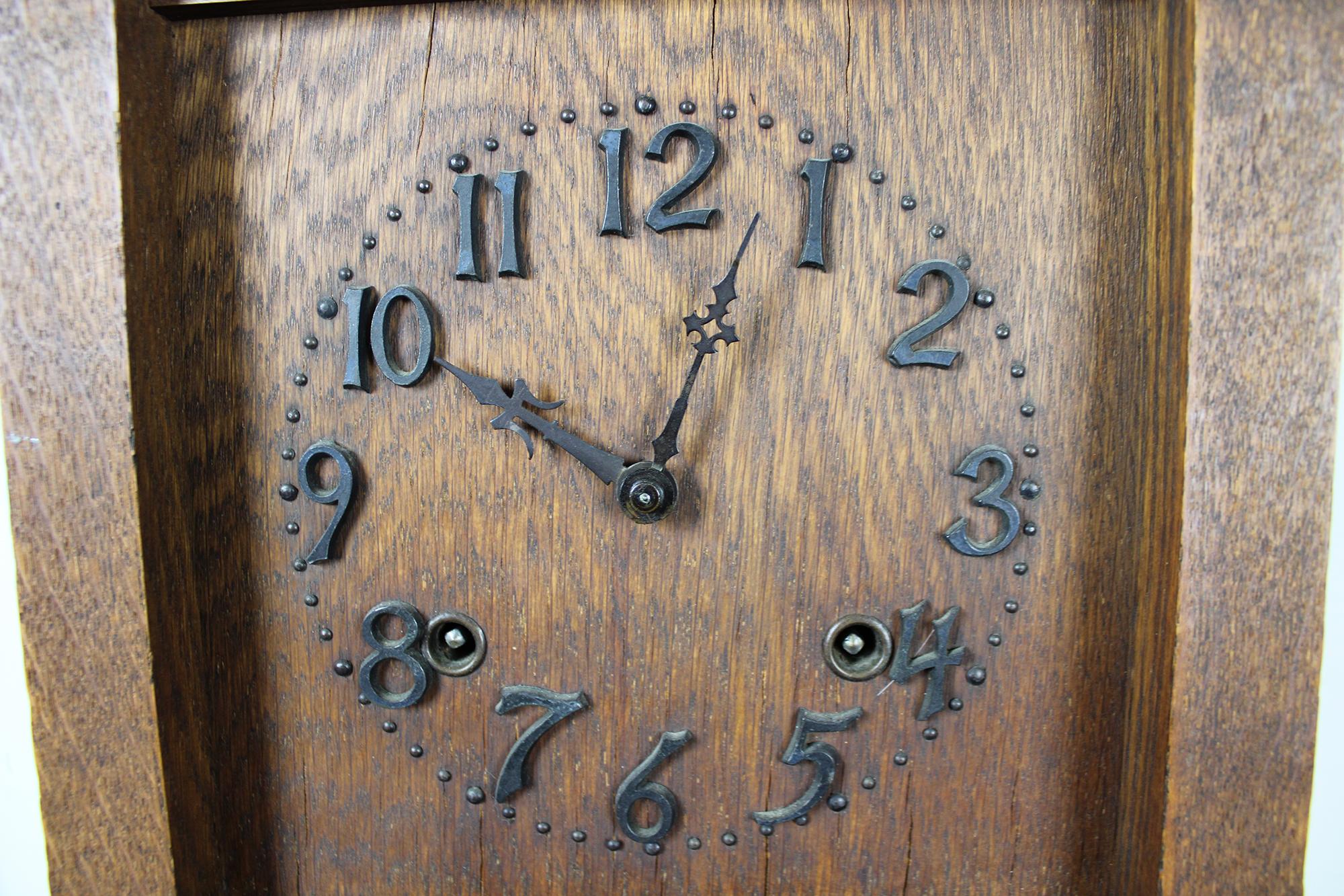 antique mission clock