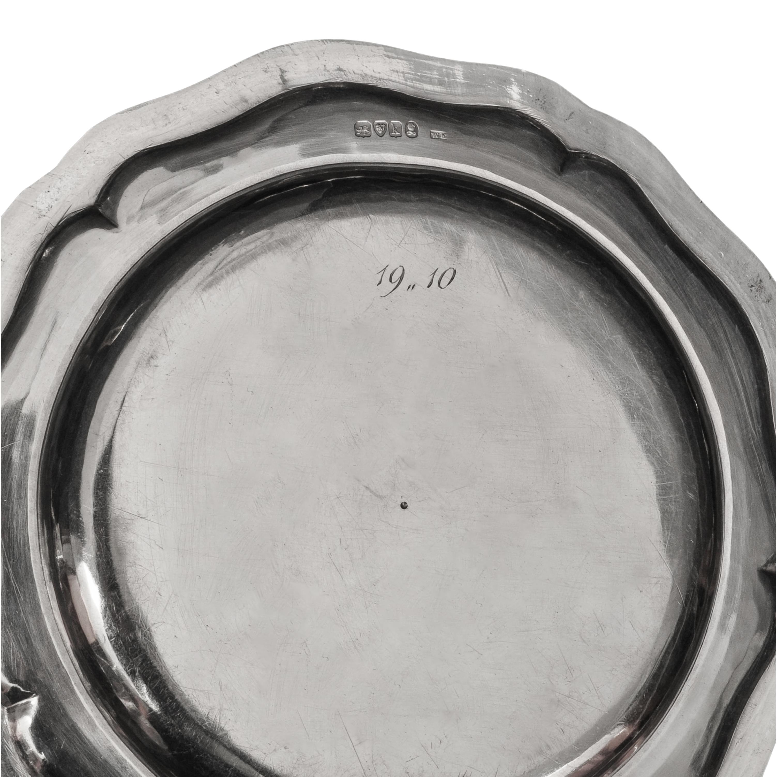 Antiquities Set 14 Georgian Silver Plates Irish Duke Belfast & Donegall London 1825 en vente 8