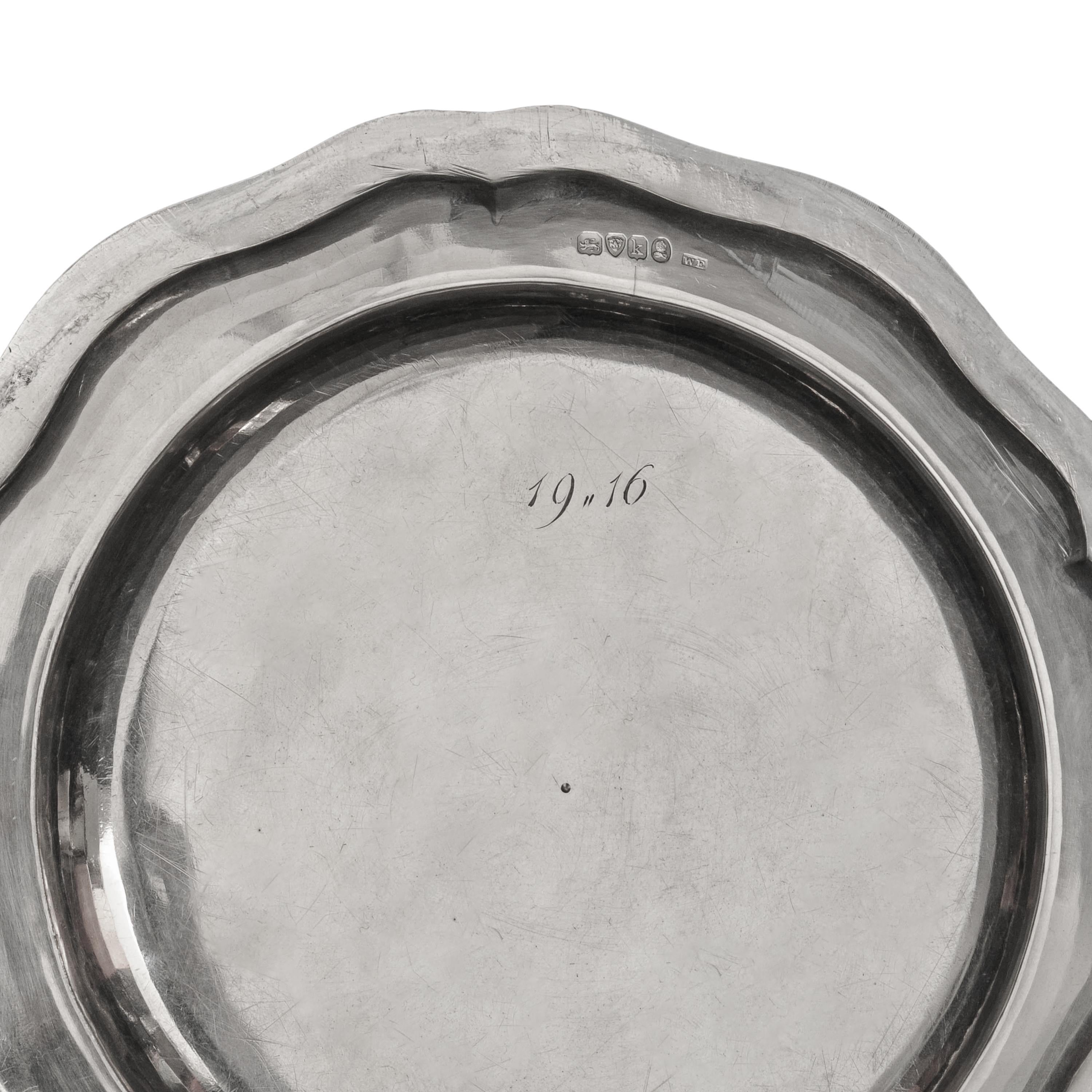 Antiquities Set 14 Georgian Silver Plates Irish Duke Belfast & Donegall London 1825 en vente 10