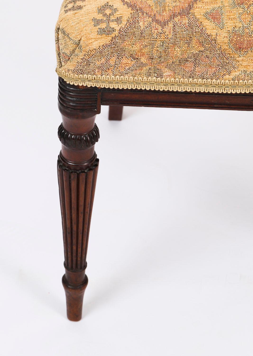 Antico set di 8 sedie da pranzo scozzesi del periodo Regency del XIX secolo in vendita 2