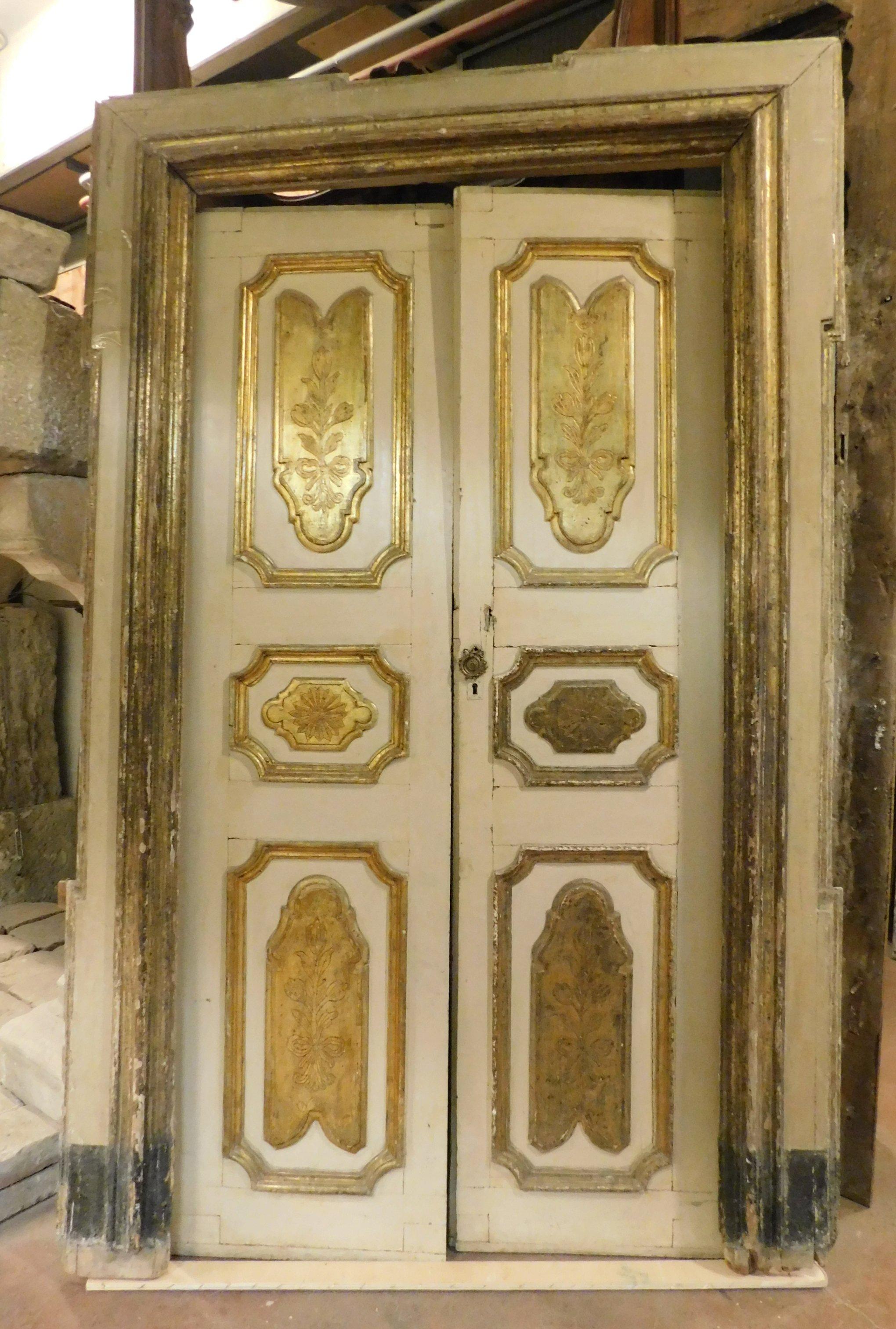 old figure doors