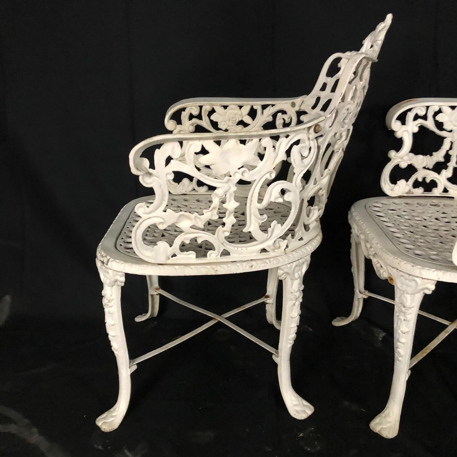 antique cast iron outdoor furniture