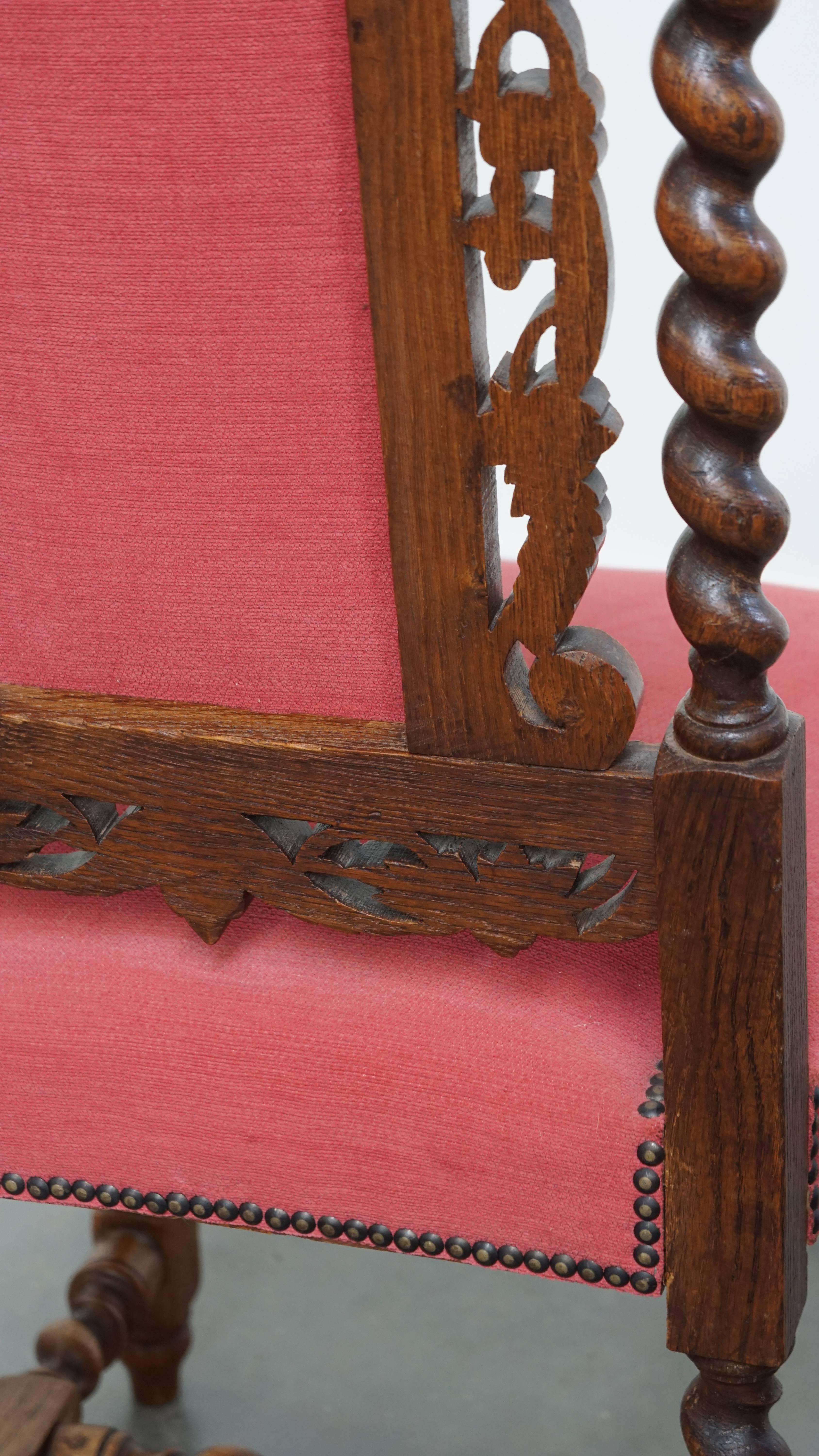 Antique Set of 6 Dutch Dining Chairs For Sale 8