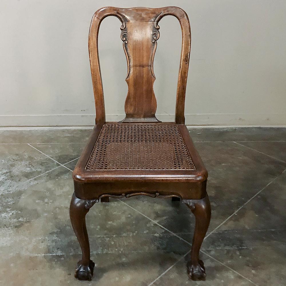 Ensemble ancien de 8 chaises Chippendale comprenant 2 fauteuils en vente 8