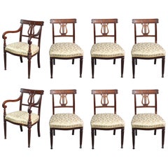 Antique Set of 8 Dining Chairs