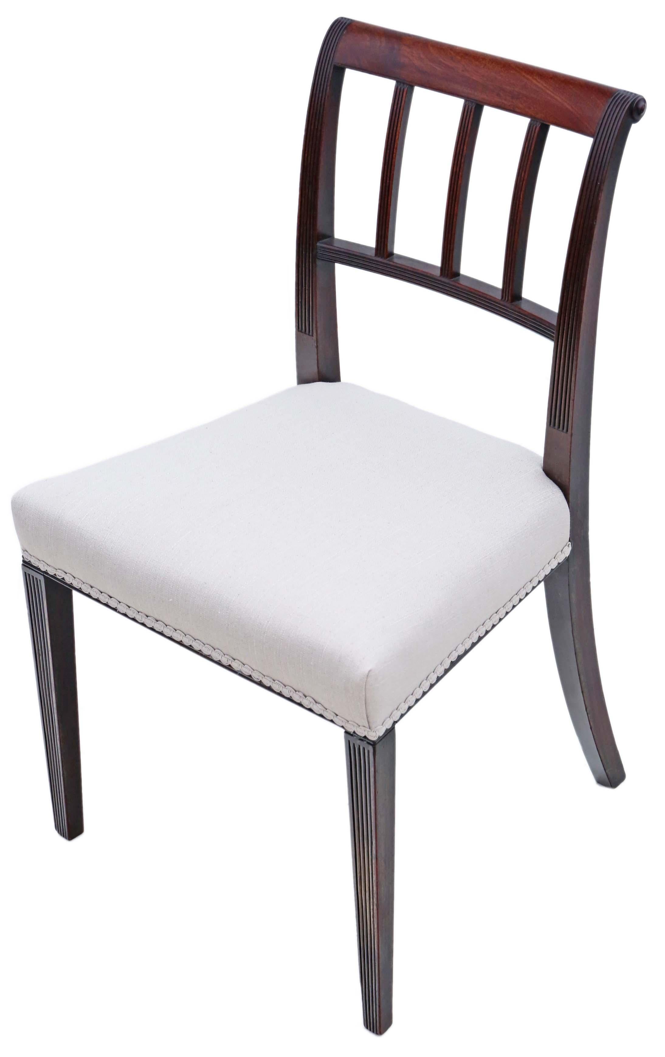 georgian dining chairs