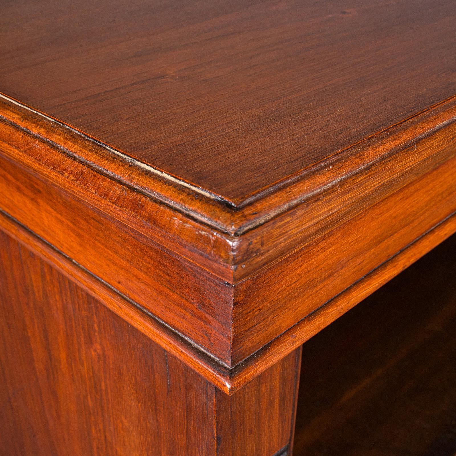 Antique Set of Bookshelves, English, Walnut, Open Bookcase, Victorian, C.1880 1