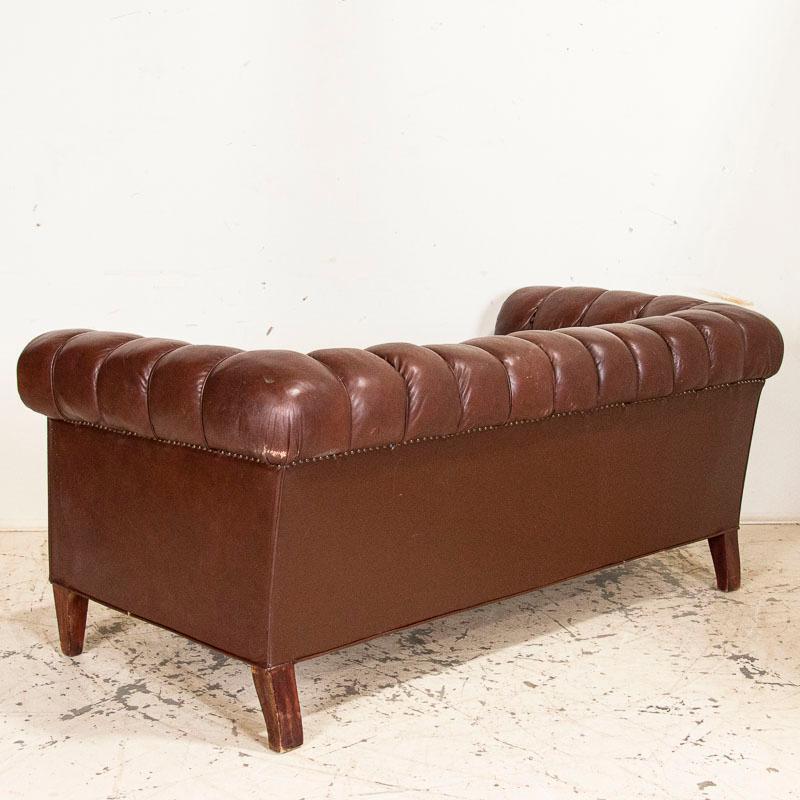 leather chesterfield sofa set