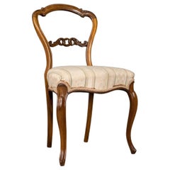 Antique Set of Four Dining Chairs, English, Victorian, Rosewood, circa 1840
