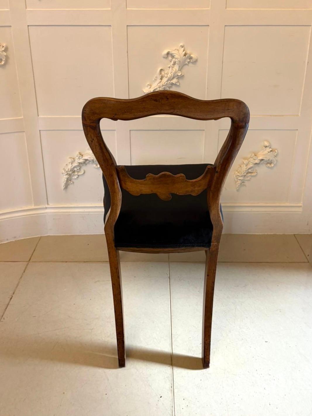 Antike Satz von sechs Qualität viktorianischen Palisander Ballon zurück Esszimmerstühle (19. Jahrhundert) im Angebot