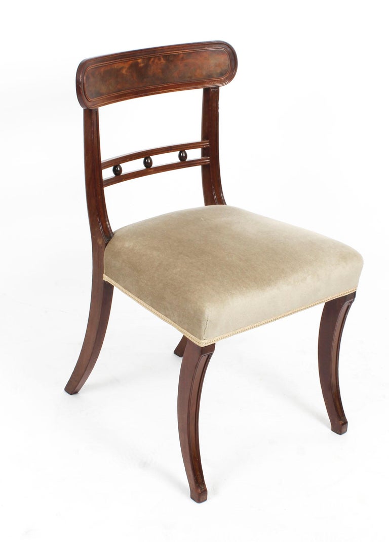 Antique Set of Six Regency Mahogany Dining Chairs, 19th ... Antique Set of Six Regency Mahogany Dining Chairs, 19th ... on {keyword}
