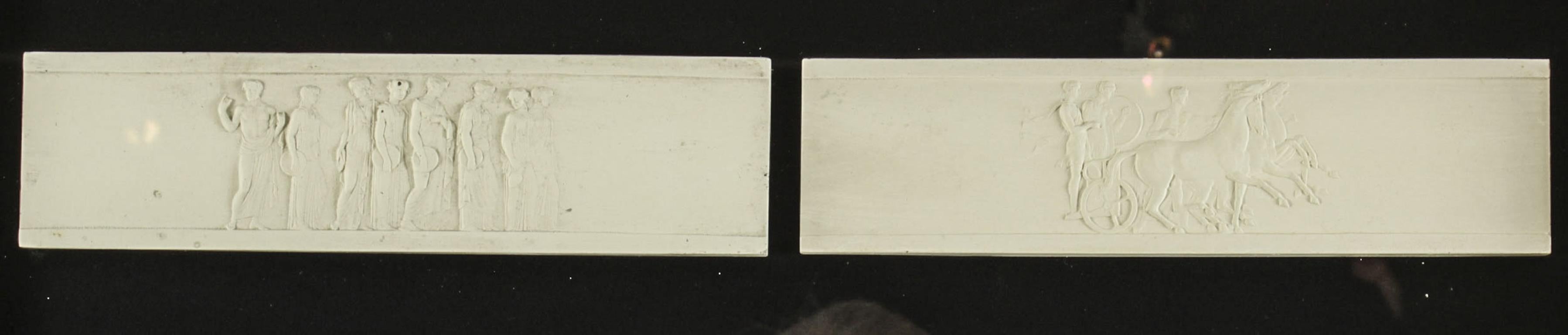 Antiguo juego de tres intaglios de Giovanni Liberotti del Gran Tour enmarcados en caja S. XIX en venta 5
