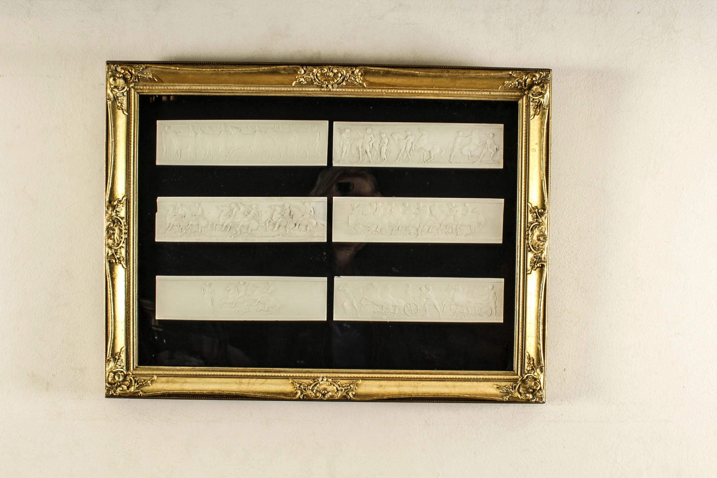 Antique Set of Three Box Framed Grand Tour Giovanni Liberotti Intaglios 19th C For Sale 10