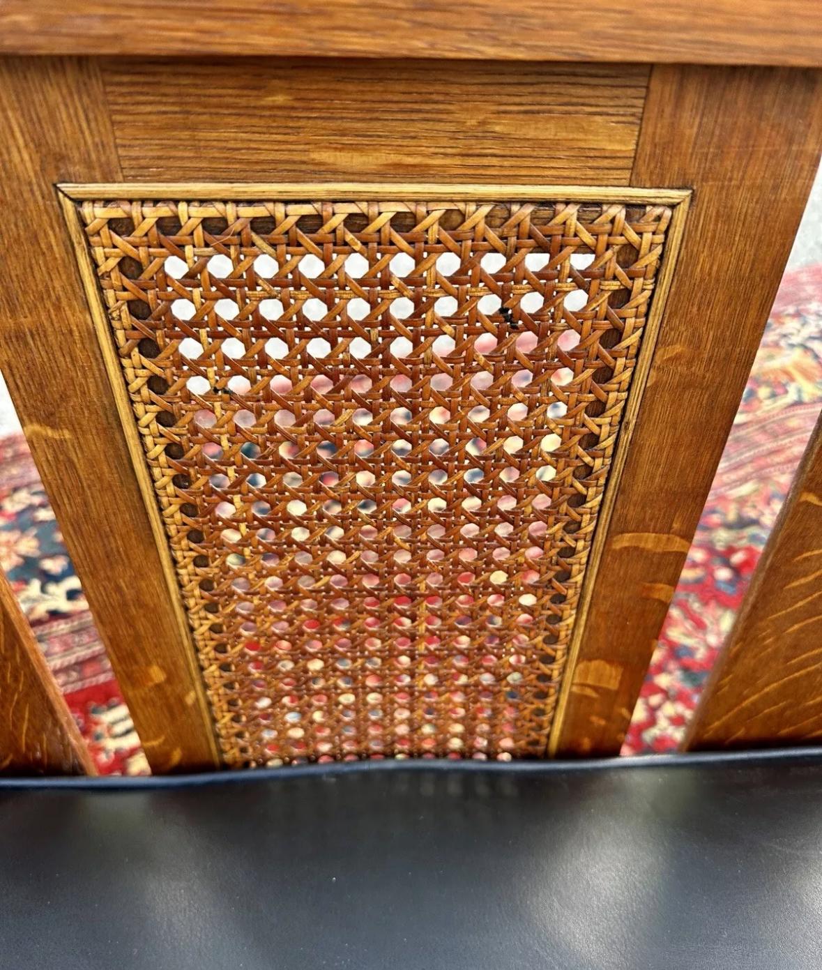 ANTIQUE Ensemble de trois sièges Stickley Brothers, c. 1900 - W8018      MUST SELL en vente 4