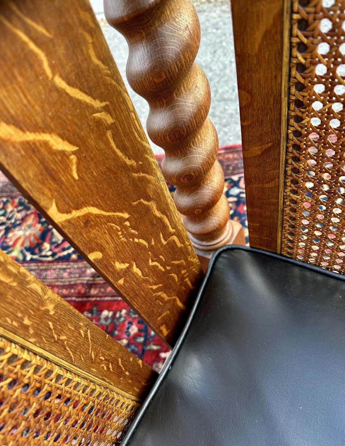ANTIQUE Ensemble de trois sièges Stickley Brothers, c. 1900 - W8018      MUST SELL en vente 8
