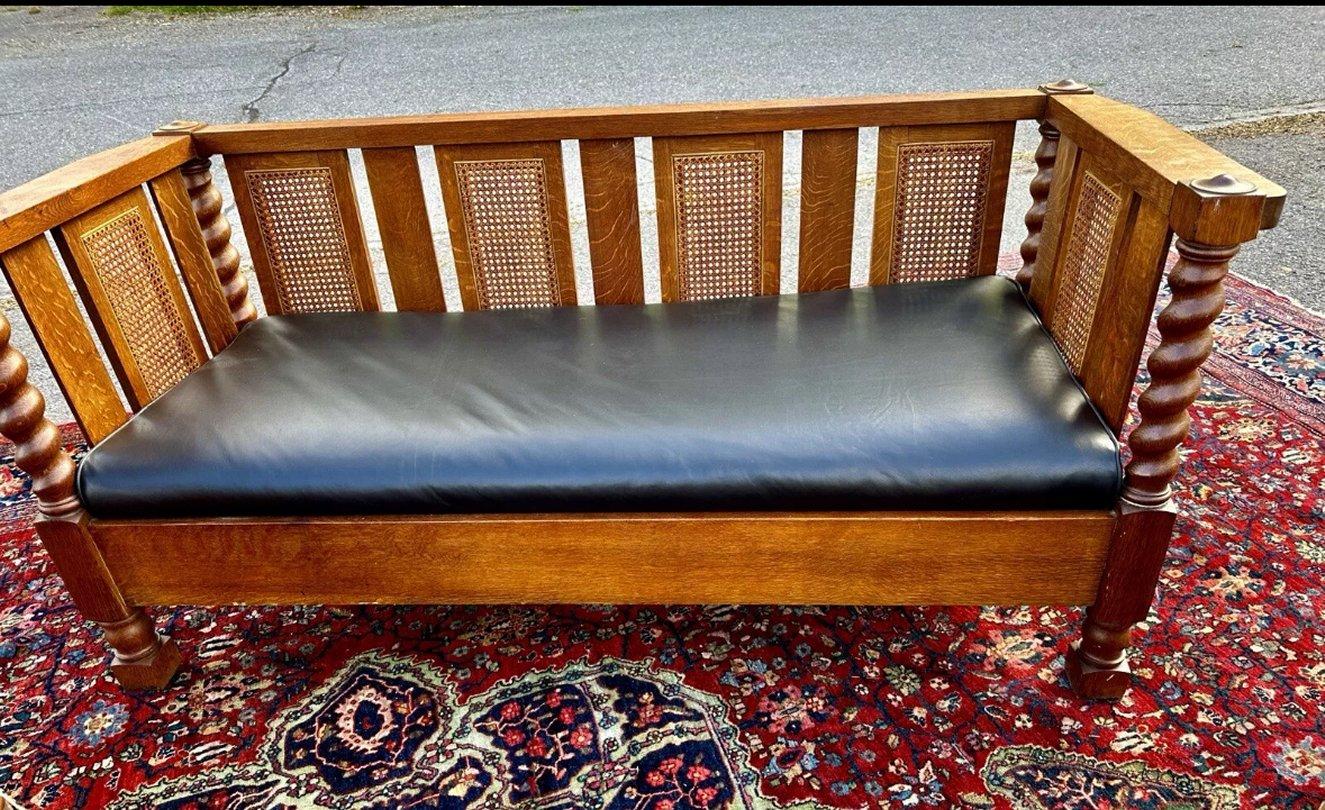 Américain ANTIQUE Ensemble de trois sièges Stickley Brothers, c. 1900 - W8018      MUST SELL en vente